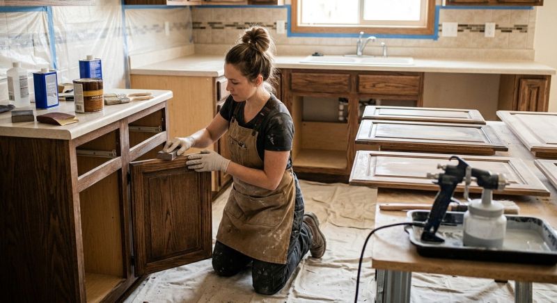 Kitchen Cabinet Refinishing in Indianapolis, IN