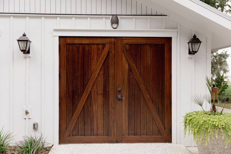 Stained Wooden Door
